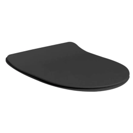 Wc daska softclose AXA - GLOMP 46cm [329107][black,matt]